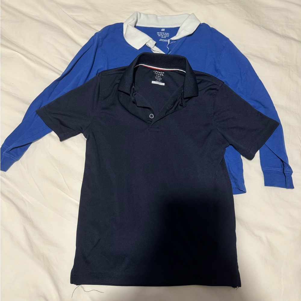 2 polo shirts Size 6/7